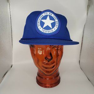 Vintage Winner Tessco Hat Rope Bill